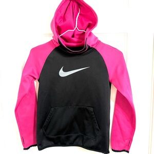 Nike Kids Hoodie in Pink and Black